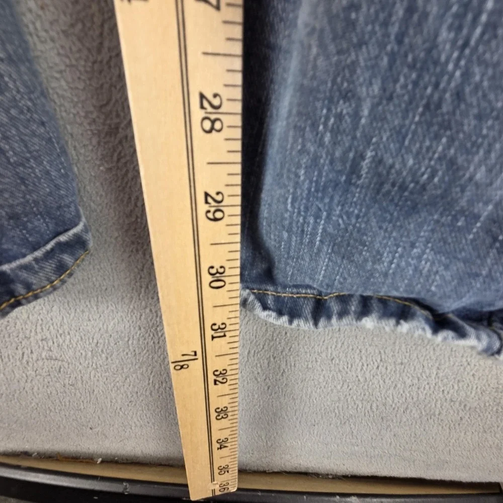 Vintage Levis Engineered Jeans Mens 34x32 Blue Buckle Back One Pocket Twisted